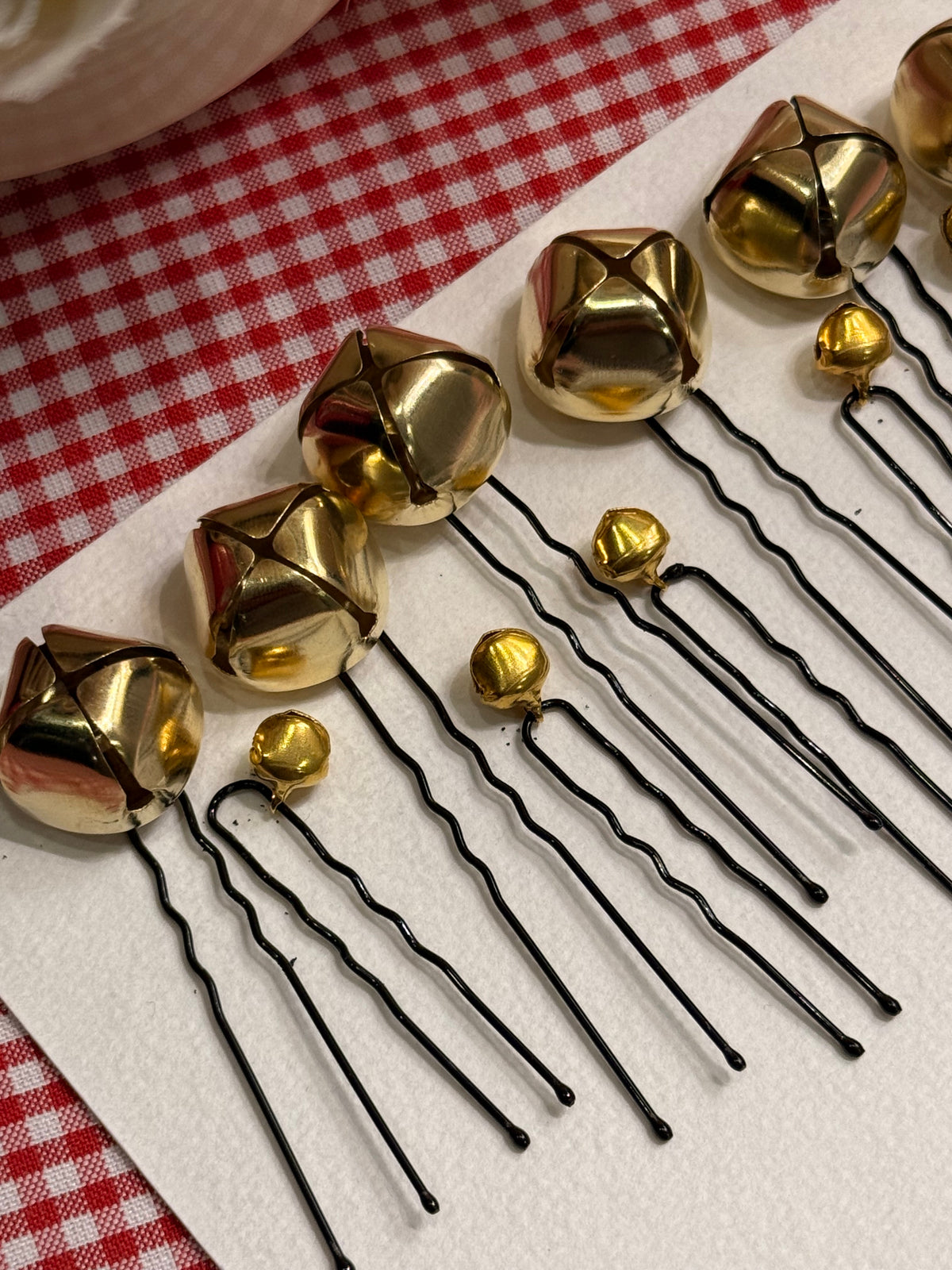 Ghungroo hair pins
