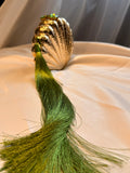 Shell clutch with long tassel