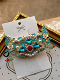 Blue hair clip
