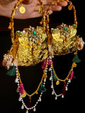 Multi colour Indian clutch