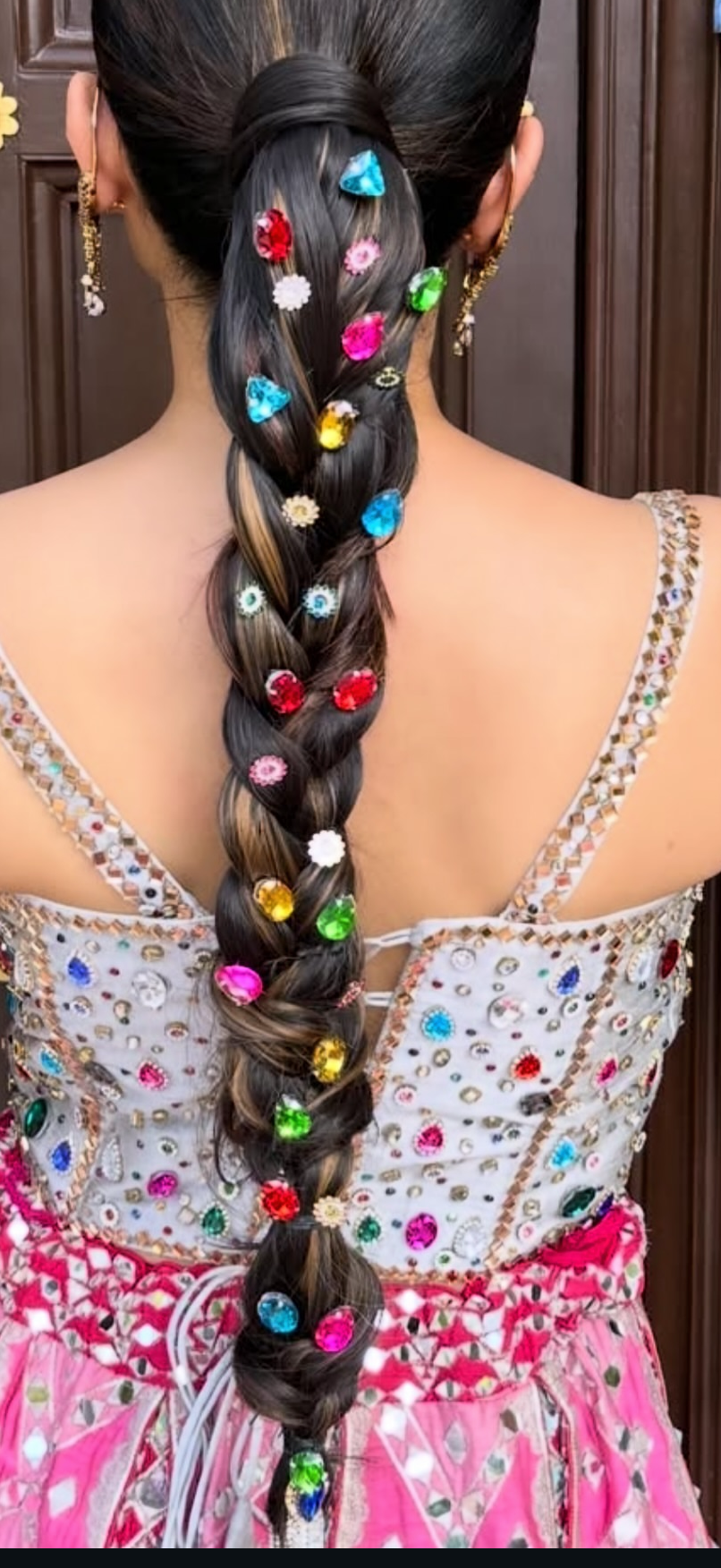 Multi colour hair pins set of 10