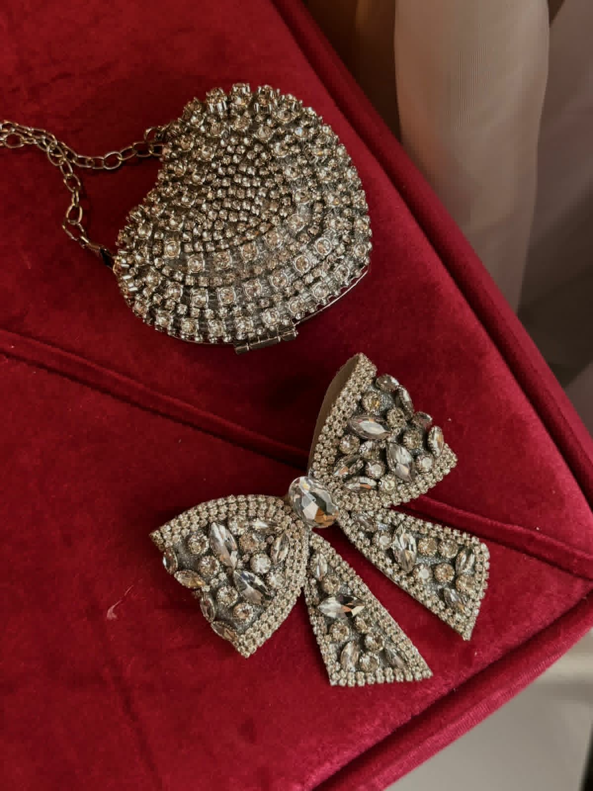 Silver Clutch